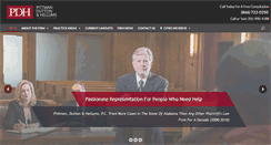 Desktop Screenshot of pittmandutton.com